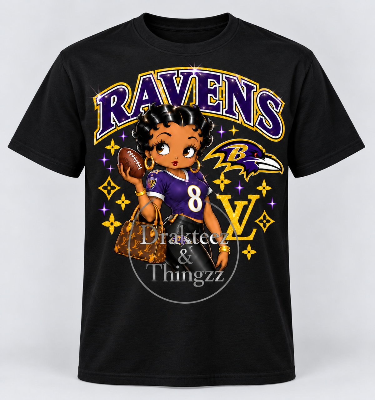 BettyBoop LV Ravens Tshirt