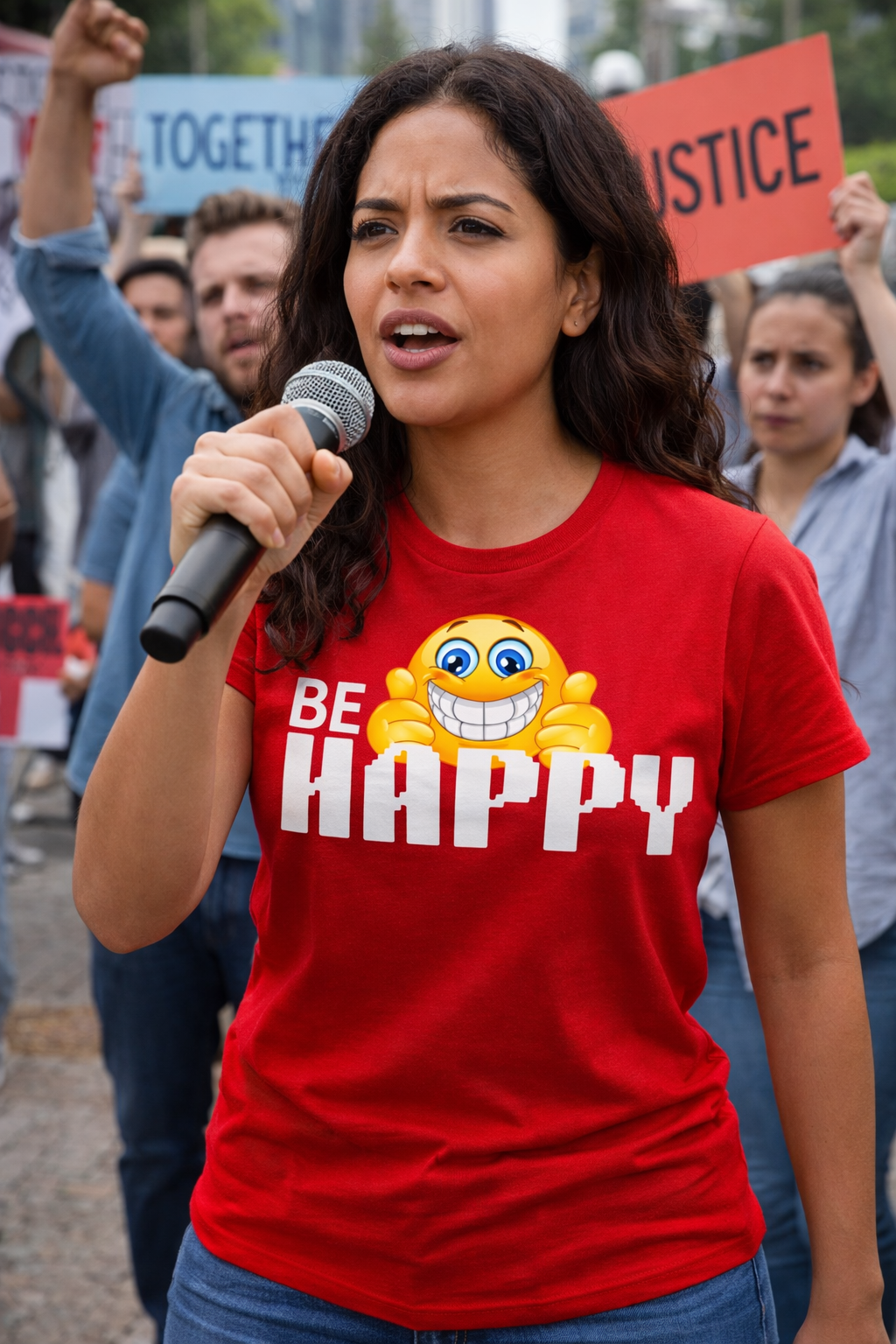 Be Happy Unisex Tshirt