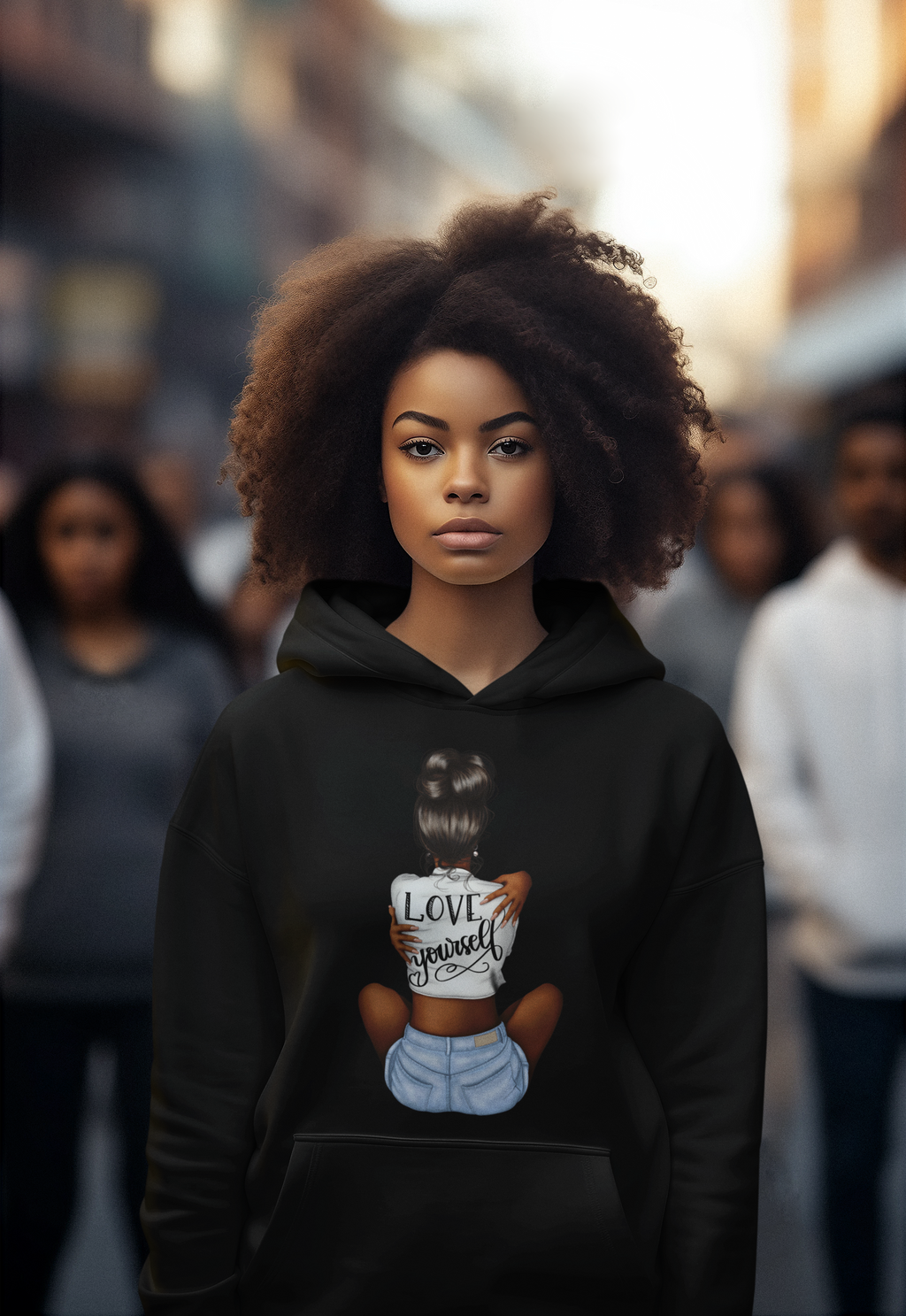 Pullover Love Yourself Hoodie