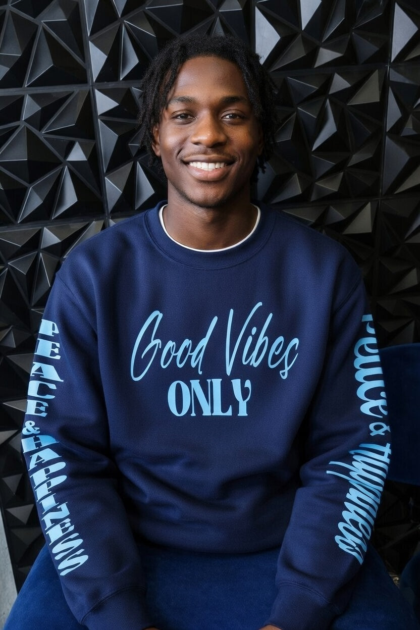 Good Vibes ONLY Peace & Happiness Sweatshirt