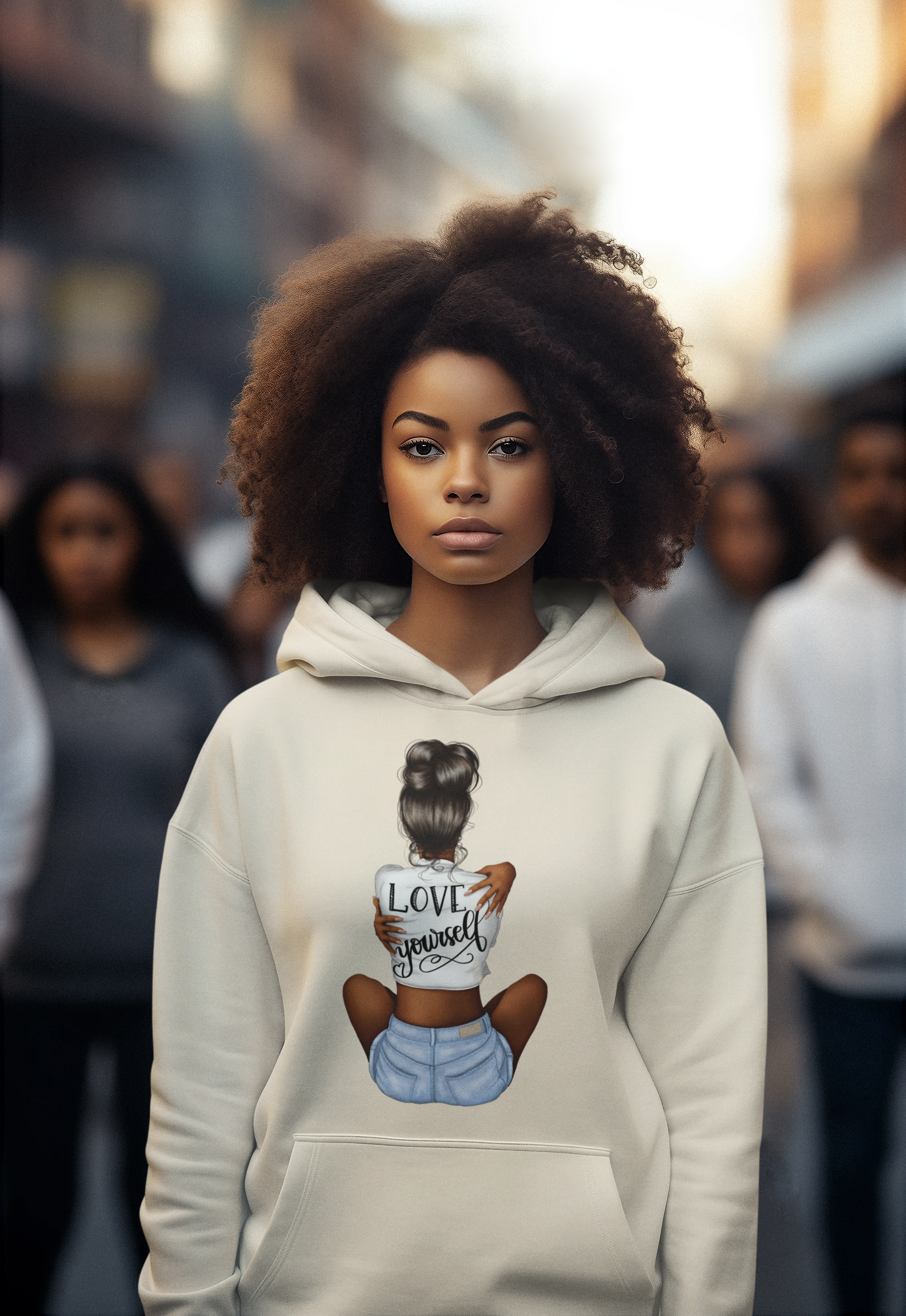 Pullover Love Yourself Hoodie